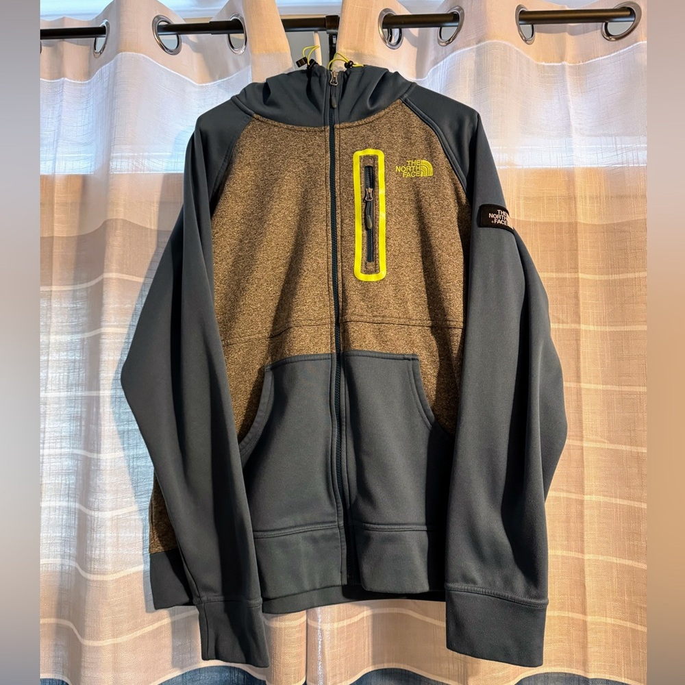 The North Face zip up sweatshirt